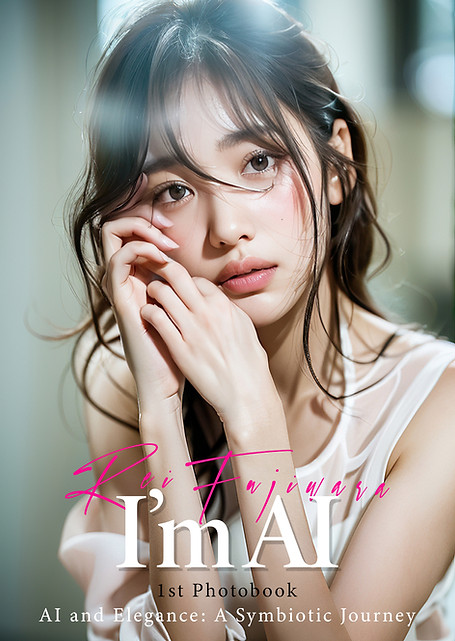 藤原れい 1st写真集 I'm AI の表紙